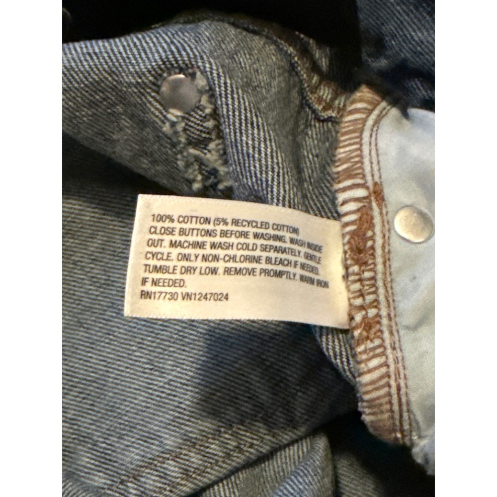 KBB by Kahlana Barfield Brown Lynnox Barrel Leg Jeans Dark Wash Womens 4 30x31 - Picture 7 of 8